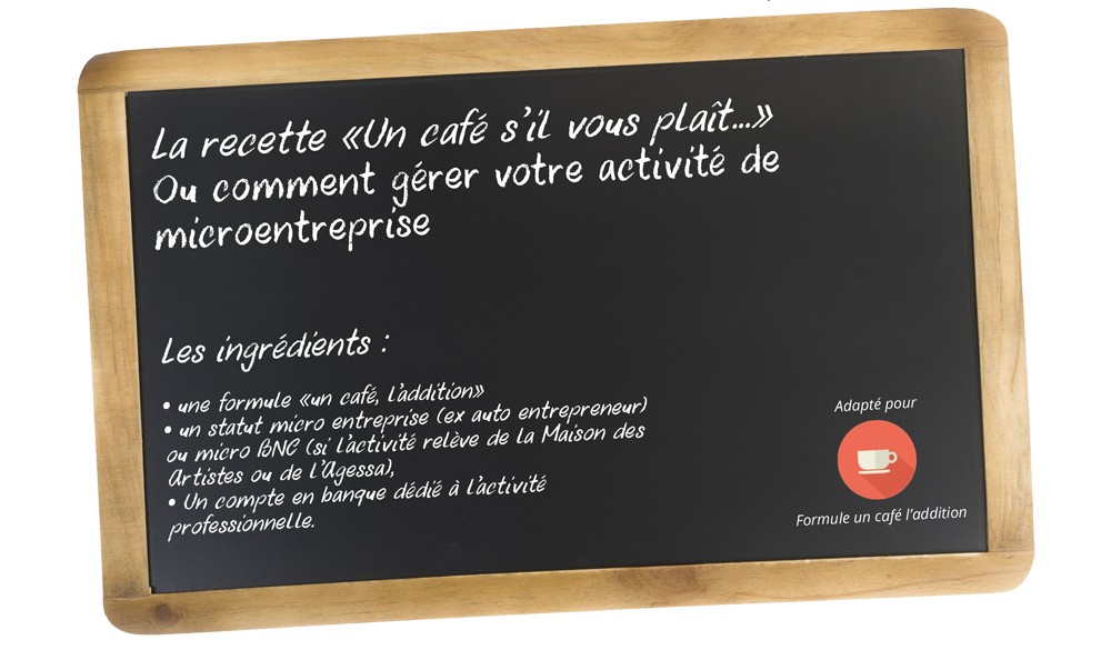 Un café s'il vous plaît... Ou comment gérer votre activité de microentreprise