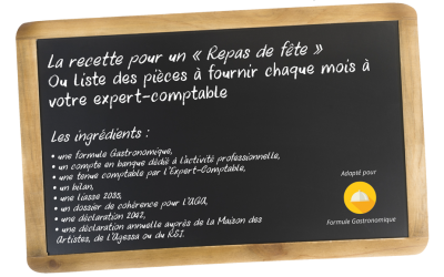 Liste des pièces à fournir chaque mois à votre expert-comptable