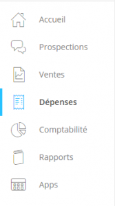 image2 recette 8 - Passer en comptabilité les frais non payé à partir du compte professionnel