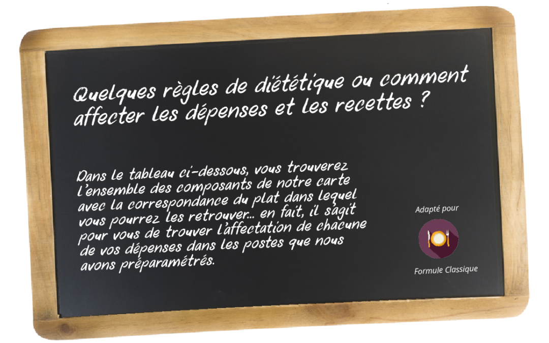 Comment affecter les dépenses et les recettes ?