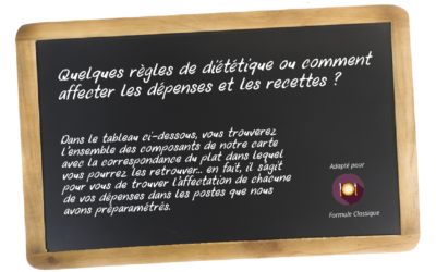 Comment affecter les dépenses et les recettes ?